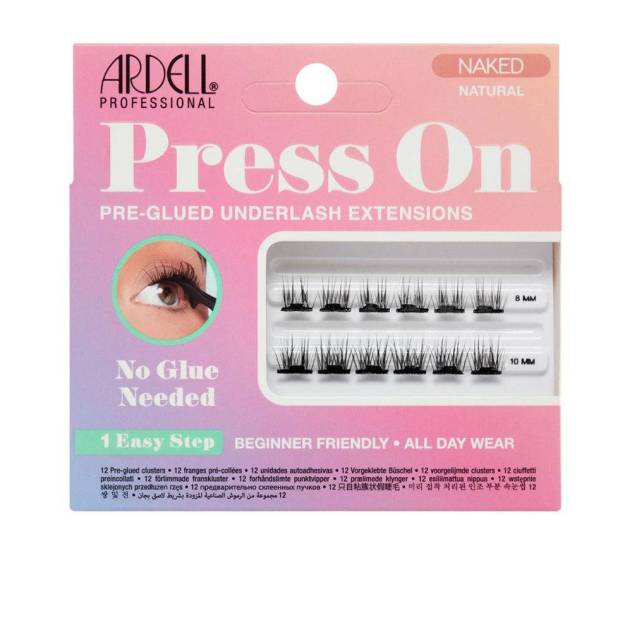ARDELL PRESS ON pre-glued underlash extensions #naked natural 12 u ARDELL PRESS ON pre-glued underlash extensions #naked natural 12 u
