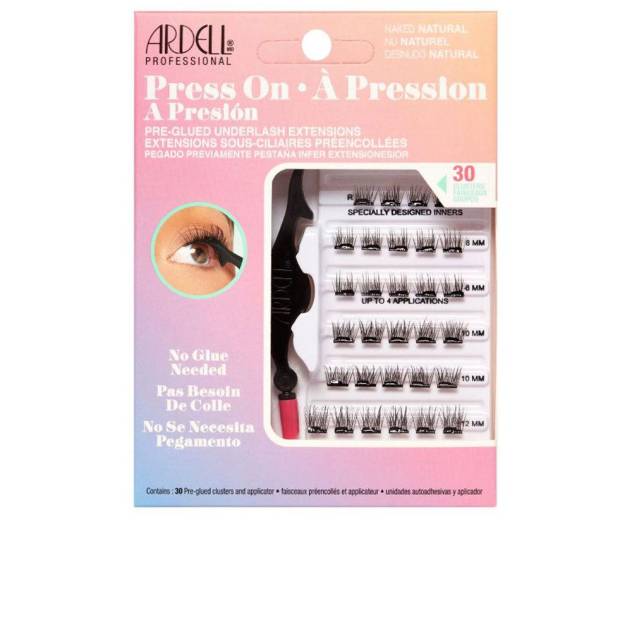 ARDELL PRESS ON pre-glued underlash extensions #naked natural 30 u ARDELL PRESS ON pre-glued underlash extensions #naked natural 30 u