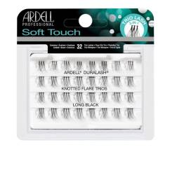 ARDELL LASH TRIOS knotted flares soft touch #long black 32 u