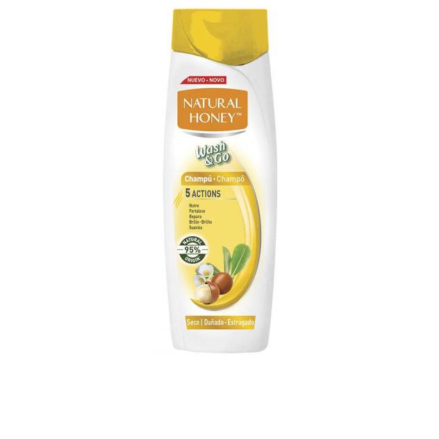 WASH & GO champú cabello dañado 400 ml WASH & GO champú cabello dañado 400 ml