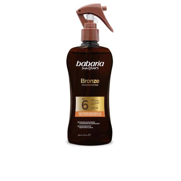 SUN LOVERS BRONZE spray aceite protector solar SPF6 300 ml SUN LOVERS BRONZE spray aceite protector solar SPF6 300 ml