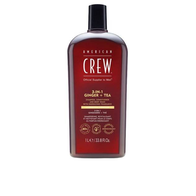 3-IN-1 GINGER + TEA champú 1000 ml 3-IN-1 GINGER + TEA champú 1000 ml