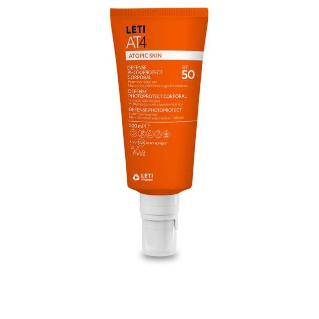 LETIAT4 ATOPIC SKIN defense photoprotect corporal SPF50 200 ml LETIAT4 ATOPIC SKIN defense photoprotect corporal SPF50 200 ml