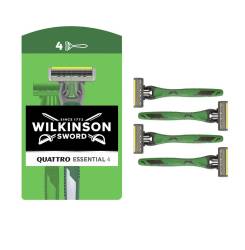 QUATTRO ESSENTIAL 4 maquinillas desechables 4 u