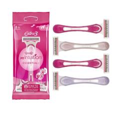 EXTRA 3 MY INTUITION maquinillas desechables 4 u