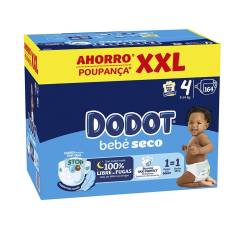 DODOT ETAPAS XXL talla 4 pañales 9-14 kg 164 u