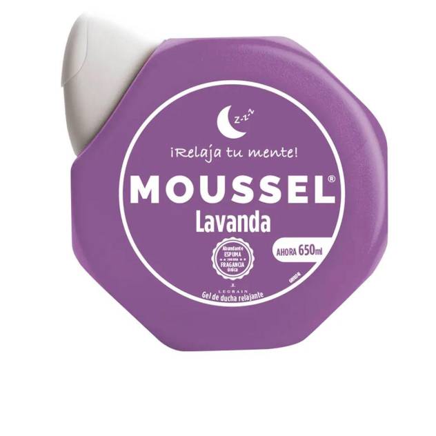 MOUSSEL LAVANDA gel de ducha relajante 650 ml MOUSSEL LAVANDA gel de ducha relajante 650 ml