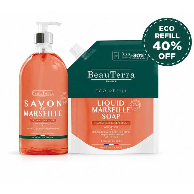 FLOR DE NARANJO GEL + RECARGA ESTUCHE 2 pz FLOR DE NARANJO GEL + RECARGA ESTUCHE 2 pz