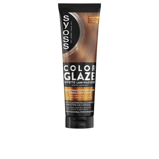 COLOR GLAZE mascarilla de color matiante con efecto laminado #Cobrizo 130 ml COLOR GLAZE mascarilla de color matiante con efecto laminado #Cobrizo 130 ml