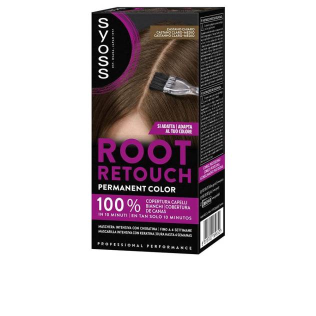 ROOT RETOUCH mascarilla retoca raíces #Castaño Claro-Medio 1 u ROOT RETOUCH mascarilla retoca raíces #Castaño Claro-Medio 1 u