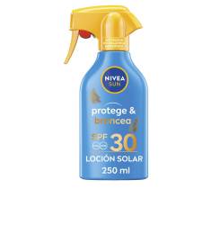 SUN PROTEGE & BRONCEA spray loción solar SPF30 250 ml