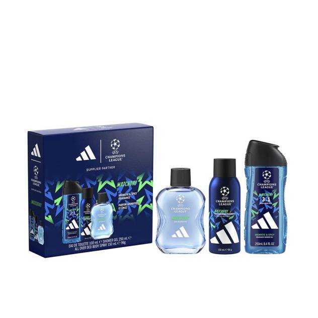 UEFA CHAMPIONS MATCHDAY ESTUCHE 3 pz UEFA CHAMPIONS MATCHDAY ESTUCHE 3 pz