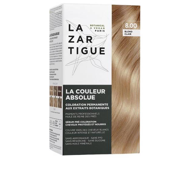 LA COULEUR ABSOLUE coloración permanente sin amoníaco #8.00 1 u LA COULEUR ABSOLUE coloración permanente sin amoníaco #8.00 1 u
