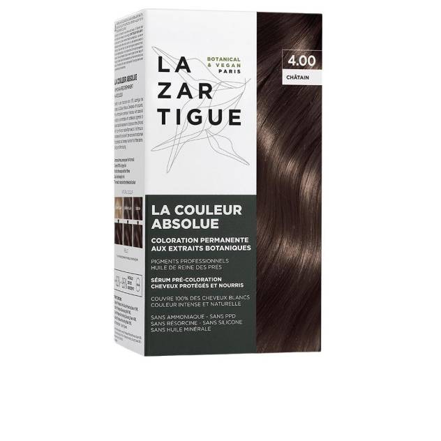 LA COULEUR ABSOLUE coloración permanente sin amoníaco #4.00 1 u
