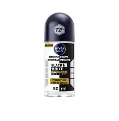 MEN BLACK & WHITE INVISIBLE epic night roll on 50 ml