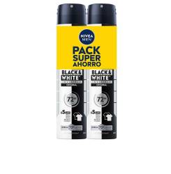 MEN BLACK & WHITE INVISIBLE ORIGINAL PACK 2 x 200 ml
