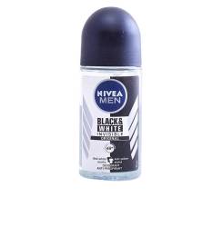 MEN BLACK & WHITE INVISIBLE deo roll-on 50 ml
