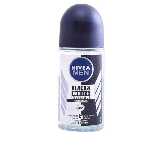 MEN BLACK & WHITE INVISIBLE deo roll-on 50 ml MEN BLACK & WHITE INVISIBLE deo roll-on 50 ml