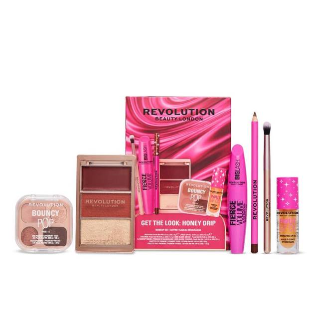 GET THE LOOK HONEY DRIP ESTUCHE 6 pz GET THE LOOK HONEY DRIP ESTUCHE 6 pz