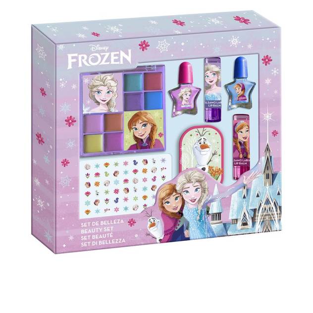 FROZEN ESTUCHE BELLEZA MAQUILLAJE 7 pz FROZEN ESTUCHE BELLEZA MAQUILLAJE 7 pz
