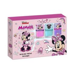 MINNIE UÑAS ESTUCHE 3 pz