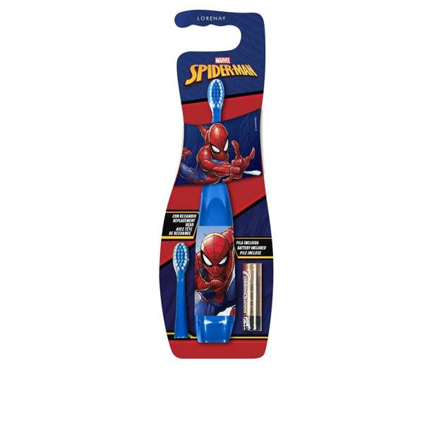 SPIDERMAN cepillo de dientes eléctrico + cabezal 1 u SPIDERMAN cepillo de dientes eléctrico + cabezal 1 u