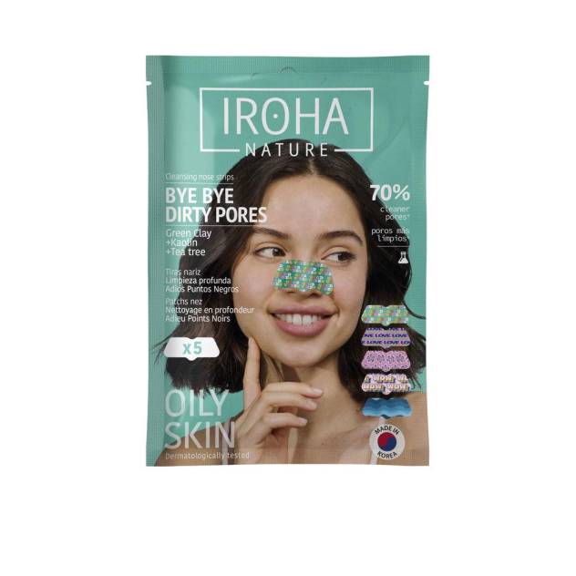 BYE BYE DIRTY PORES tiras nariz 5 u BYE BYE DIRTY PORES tiras nariz 5 u