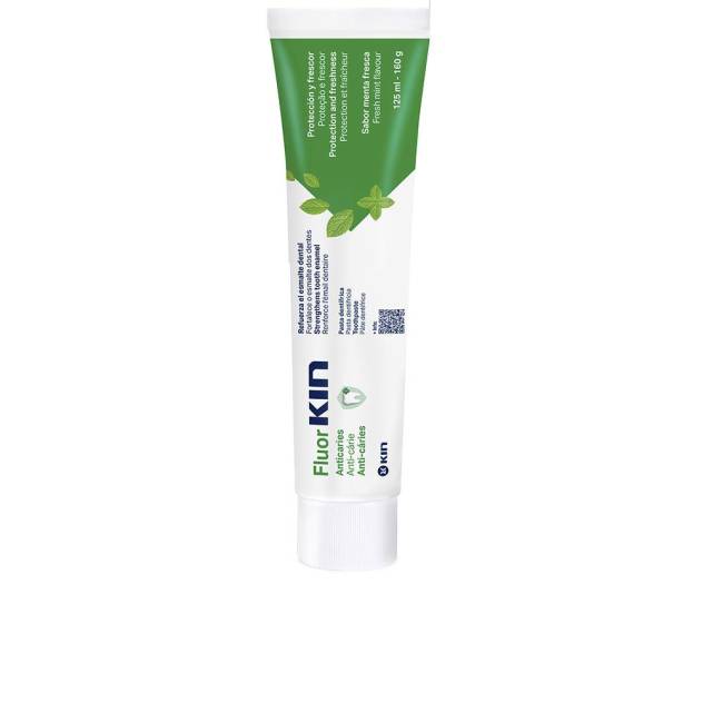 FLUORKIN anticaries pasta dentífrica #Menta Fresca 125 ml FLUORKIN anticaries pasta dentífrica #Menta Fresca 125 ml
