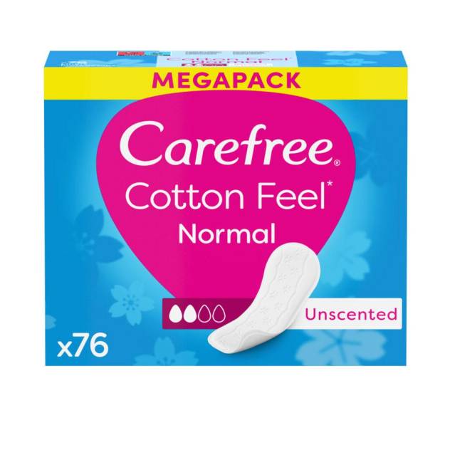 CAREFREE COTTON protector sin fragancia 76 u CAREFREE COTTON protector sin fragancia 76 u
