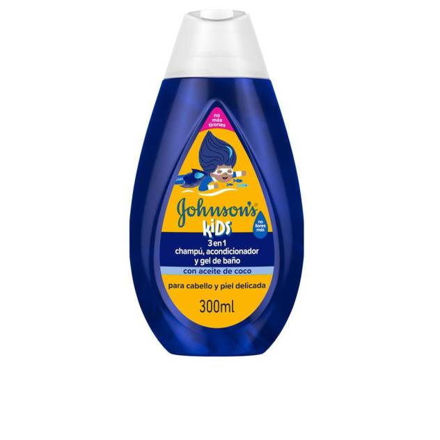 KIDS 3 en 1 champú, acondicionador y gel de baño 300 ml KIDS 3 en 1 champú, acondicionador y gel de baño 300 ml