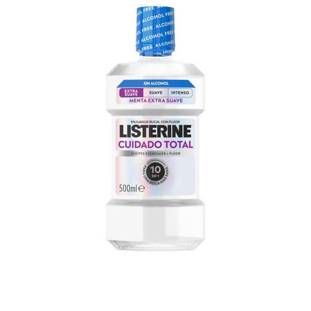 TOTAL CARE ZERO 0% alcohol enjuague bucal con flúor 500 ml TOTAL CARE ZERO 0% alcohol enjuague bucal con flúor 500 ml