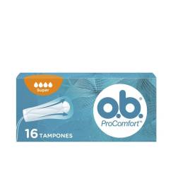 O.B. PROCOMFORT super tampón 16 u