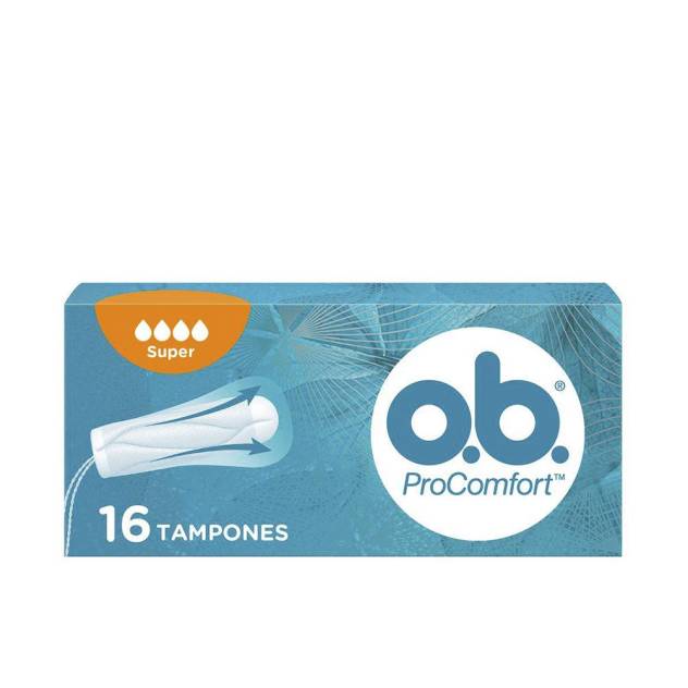 O.B. PROCOMFORT super tampón 16 u O.B. PROCOMFORT super tampón 16 u