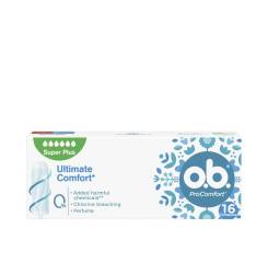O.B. PROCOMFORT super plus 0% tampón 16 u