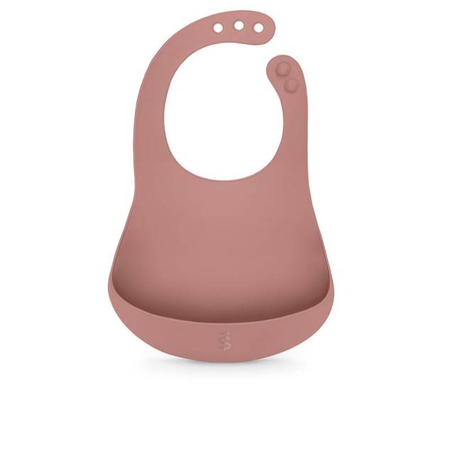SELECTION babero de silicona +4m #Rosa 1 u SELECTION babero de silicona +4m #Rosa 1 u