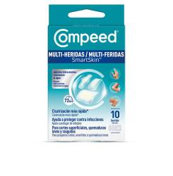 MULTI-HERIDAS SMARTSKIN apósitos hidrocoloides impermeables surtidos 10 u