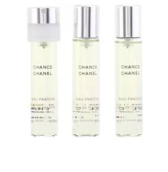 CHANCE EAU FRAICHE eau de toilette vaporizador twist & spray 3 recargas 3 x 20 ml