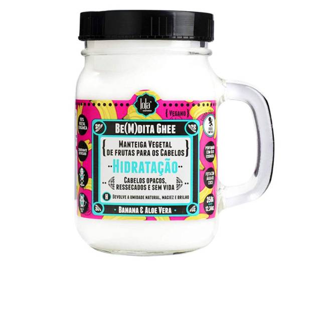 BE(M)DITA GHEE mascarilla hidratante plátano y aloe vera 350 gr BE(M)DITA GHEE mascarilla hidratante plátano y aloe vera 350 gr