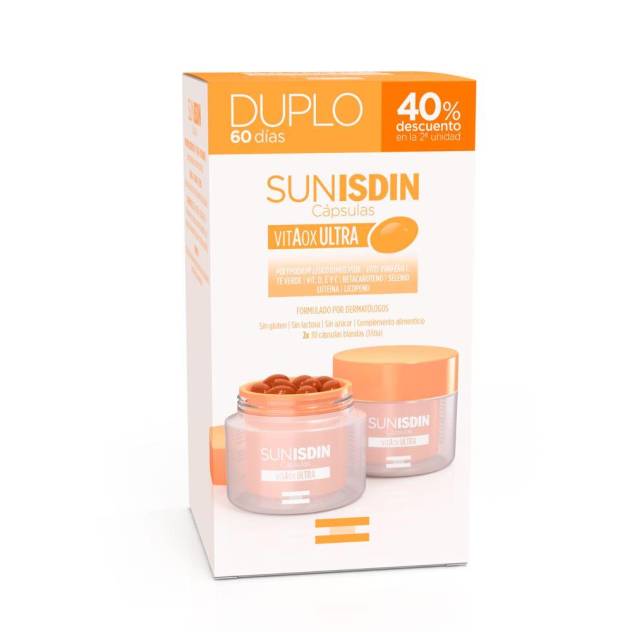 SUNISDIN oral promo cápsulas duplo 2 x 30 u