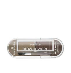 BROW POWDER polvos para cejas #01-light & medium 2,3 gr