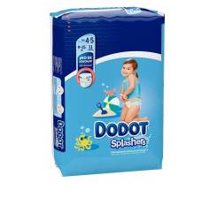 DODOT SPLASHERS bañador desechable talla 4-5 + 9-15 kg 11 u