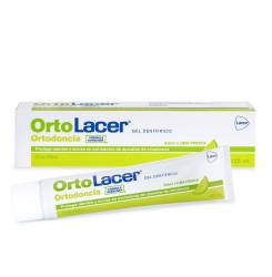 ORTOLACER gel dentífrico lima 125 ml