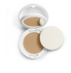 COUVRANCE maquillaje crema compacta mate piel normal o mixta #miel 9,5 gr