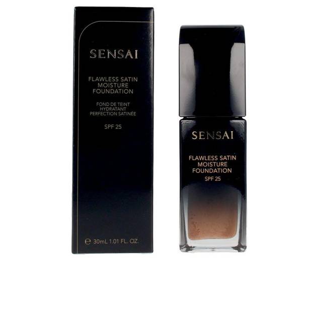 SENSAI flawless satin foundation SPF20 #205-mocha beige 30 ml