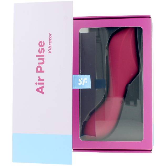 SATISFYER CURVY TRINITY 3 vibrador de aire #rojo 1 u