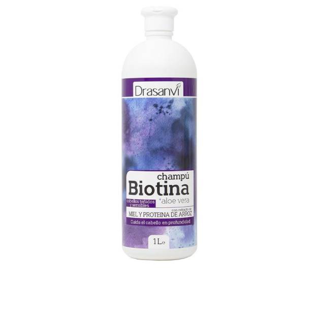 BIOTINA Y ALOE VERA champú cabello teñido y sensible 1000 ml