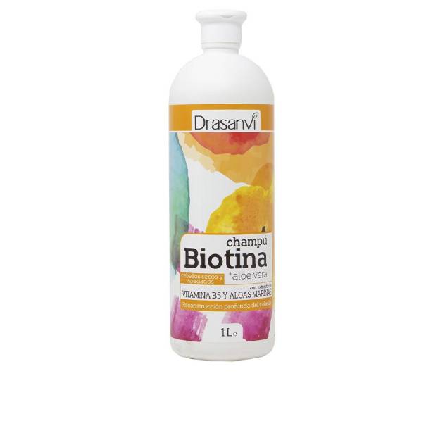 BIOTINA Y ALOE VERA champú cabello seco y apagado 1000 ml