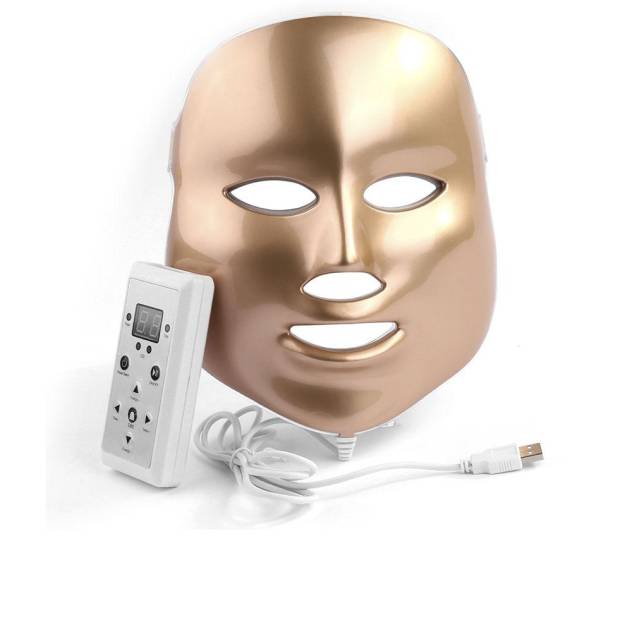 GOLD LED LIGHT THERAPY mascarilla facial led 1 u