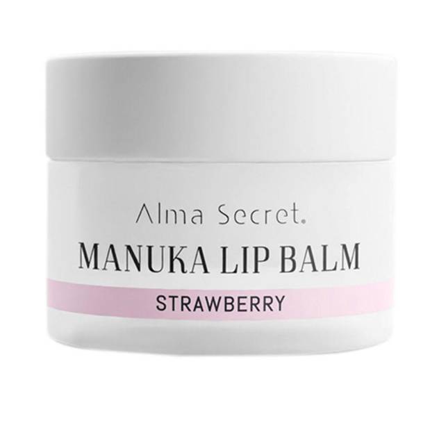 Balsam de buze reparator cu aroma de capsuni Alma Secret MANUKA fresa 10 ml Balsam de buze reparator cu aroma de capsuni Alma Secret MANUKA fresa 10 ml