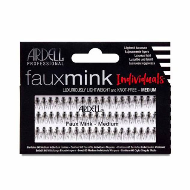 Gene false individuale cu lungime medie Ardell FAUX MINK medium 1 buc